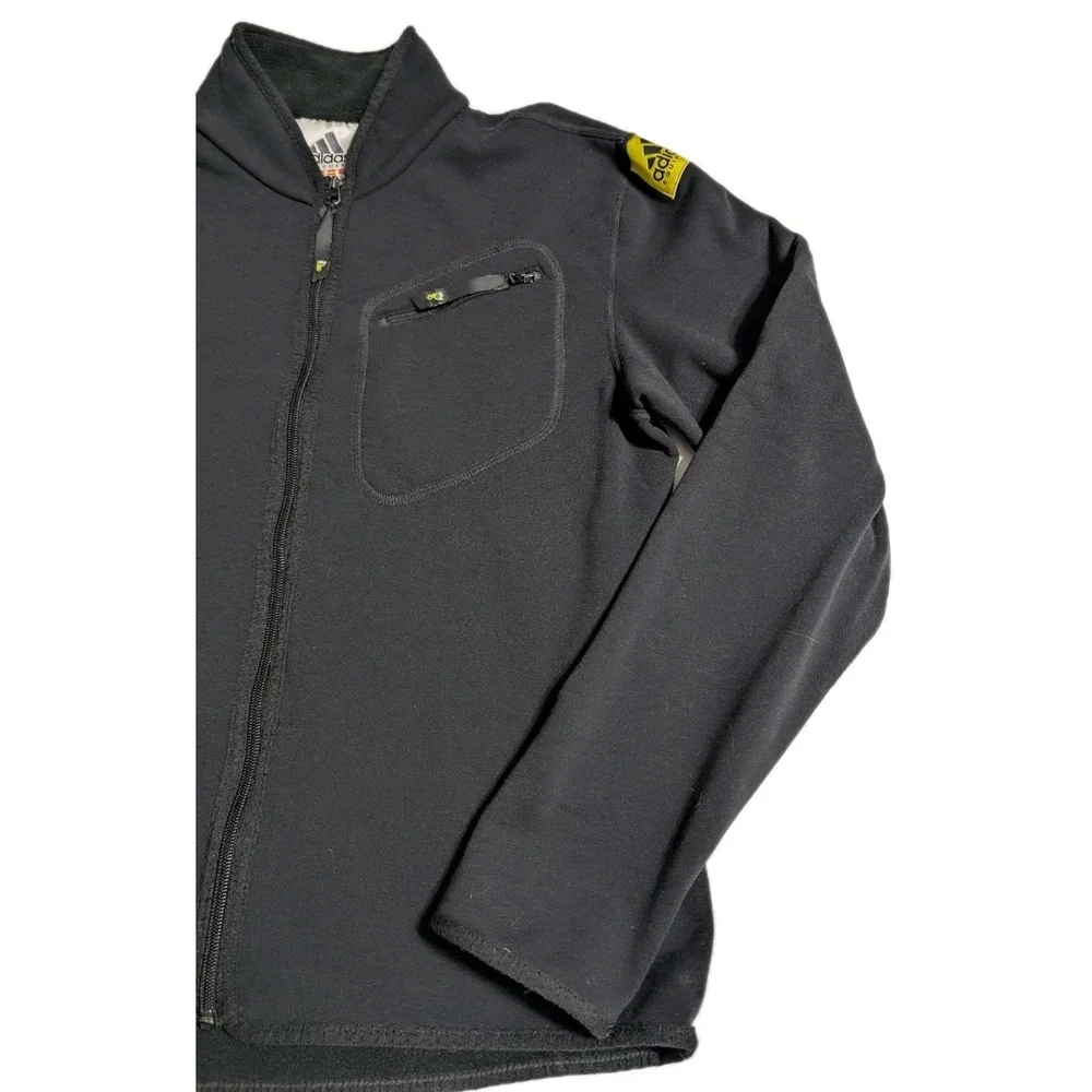 Adidas Equipment Mark Gonzales Fleece‎ Jacket Small Black Vintage EQT Skate Rare